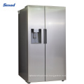 26.3 Cu. FT Auto Defrost Side by Side Home Refrigerator with Water Dispenser